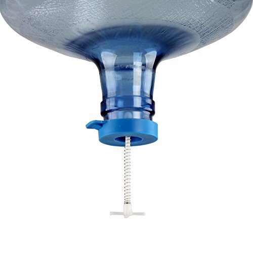 TERA PUMP TRDNC100 Reusable NO-Splash Cap 5 Gallon Water Bottle Dispensers Without Probe
