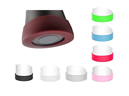 12pcs Assorted Color 65mm Water Bottles Silicone Bottom Sleeve Protective 커버 Cap 컵 Mat Heat-Resistant Non-Slip 머그잔 Coaster Random