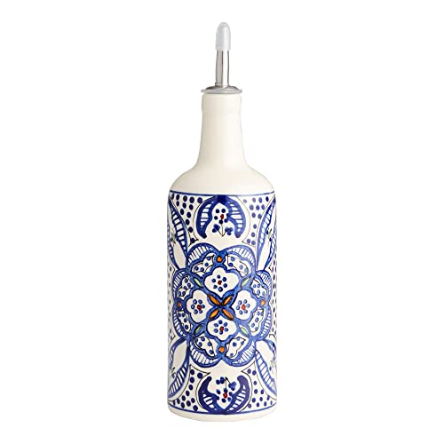 Ceramic Oil Vinegar Bottle Dispenser