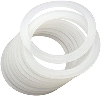 Platinum Silicone Sealing Rings Gaskets Leak Proof Mason Jar Lids 10팩 Regular Mouth