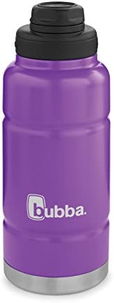 bubba Trailblazer Vacuum-Insulated Stainless Steel Water Bottle, 40 oz, Stainless Steel