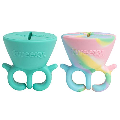 tweexy - 2 units Wearable Nail Polish Bottle Holder Peach Fuzz