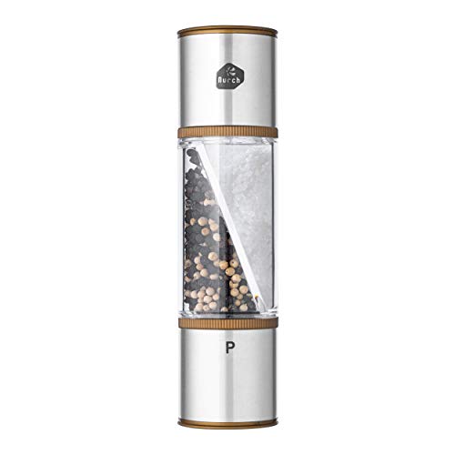 소금/후추 그라인더가 하나로 Nurch Salt and Pepper Grinder Set 2 in 1