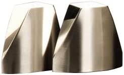 American Metalcraft SPDX11 스테인레스 스틸 Salt Pepper Shakers 세트 Modern 디자인 4oz