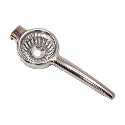 레몬압착기 레몬착즙기 Chefs Star Jumbo Lemon Squeezer Lime Juicer Stainless-Steel Citrus Juice Press