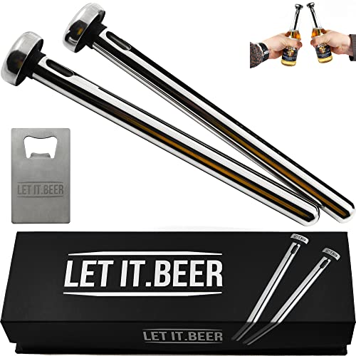 Beer Chiller 스틱 Bottles - 생일 선물 Men 여성 Fathers Day from Daughter Ideas Bday Gag Inexpensive Chillsner Lovers