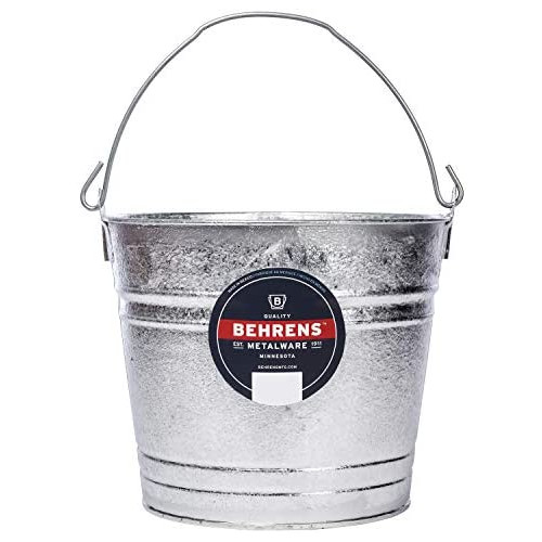 Behrens 1214 Hot-Dipped Galvanized Steel Utility Pail 14-Quart