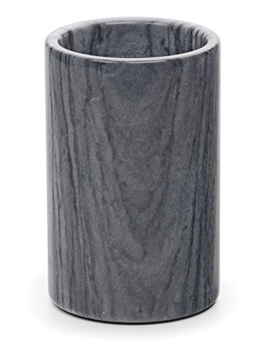 RSVP International GRY-6 Grey Marble Cooler 4.5" x 7" Use with Champagne Wine Beer Kitchen Tools & More Keeps Drinks Cold in Elegance One Size