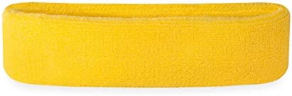 Suddora 어린이 머리띠 - 소프트 Terry Cloth 스포츠 Head Sweatband Youth Basketball Soccer More
