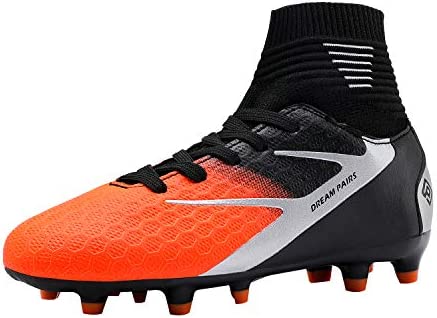 DREAM PAIRS 소년 소녀 Soccer Football Cleats Shoes Toddler/Little Kid/Big Kid