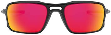 선글라스 Oakley Mens Oo9266 Triggerman Rectangular Sunglasses