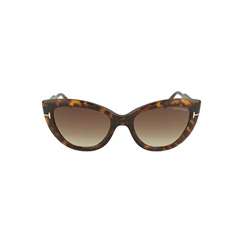 선글라스 Tom Ford FT0762 52K 다크 Havana Cats Eyes Sunglasses Lens Category 3 Siz