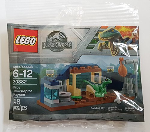 레고 Jurassic World Baby Velociraptor Playpen 30382 Bagged