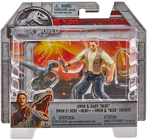 Jurassic World Basic Figure Lockwood Battle Owen