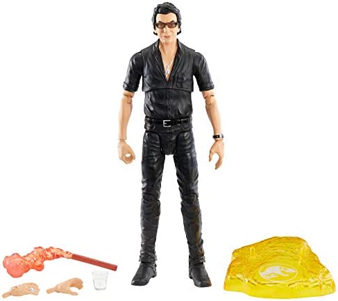 Jurassic World 토이 Amber 컬렉션 Dr. Ian Malcolm Action Figure Multicolor ModelGCV06