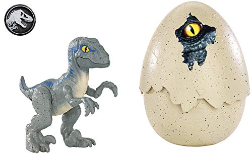 Jurassic World Hatch n Play Dinos Velociraptor Blue