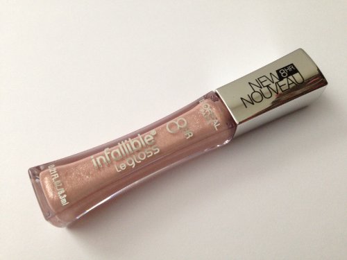 로레알 파리 립글로스 Paris Infallible Never Fail 0.21-fluidoz 462 Pretty Precious