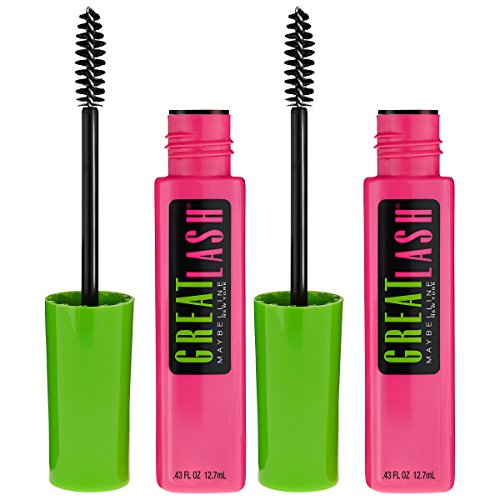 MAYBELLINE NEW YORK - 그레이트 래쉬 워셔블 마스카라 브라우니쉬 블랙 x 2개