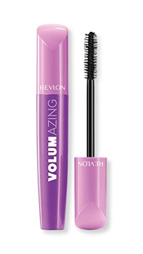 Revlon Volumazing Mascara, Oversized Brush for Thick, Fluffy, Fanned-Out Eye Lashes, Long Lasting, Blackened Brown (903), 0.3 oz