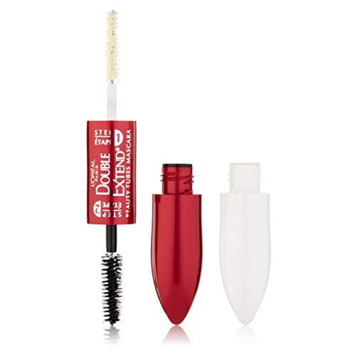 LOreal Double Extend Beauty Tubes Mascara, Black [570], 1 ea (Pack of 2)