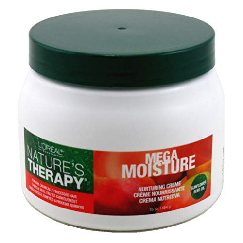 로레알 Natures Therapy Mega Moisture Creme 16oz Jar 473ml 6 Pack
