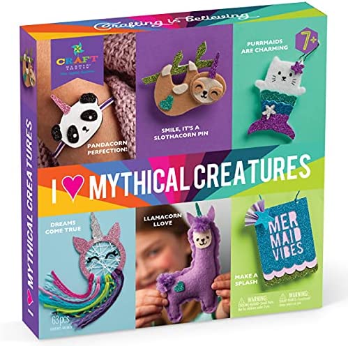Craft-tastic I Love Unicorns u2013 Award-Winning Craft Kit for Kids u2013 Everything Included for 6 Fun DIY Magic Art & Crafts Projects