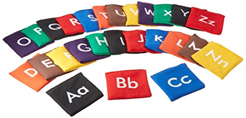 알파벳 공부 빈백 Martin Manufacturers AB55 Alphabet Bean Bags 5 x Size Height Width 15 Length Nylon팩 26