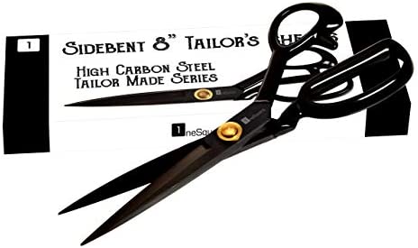 Scissors 9 inch - 프로페셔널 Heavy Duty Industrial Strength High Carbon Steel Tailor Scissor Shears Fabric 가죽 Sewing Dressmaking Tailoring Home Office 아티스트 학생 Tailors Dressmakers