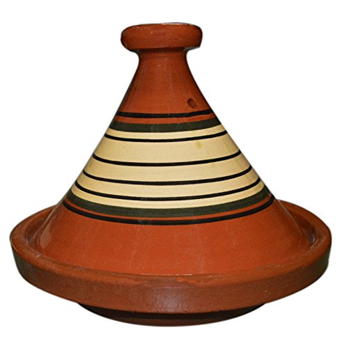 내 주방이 돋보이는 예쁜 타진 플레이트 Moroccan Cooking Tagine Handmade Lead Free Safe Medium 10 inches Across Traditional