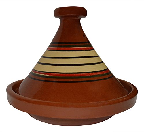 내 주방이 돋보이는 예쁜 타진 플레이트 Moroccan Cooking Tagine Medium 100% lead Free 10.5 inches in diameter