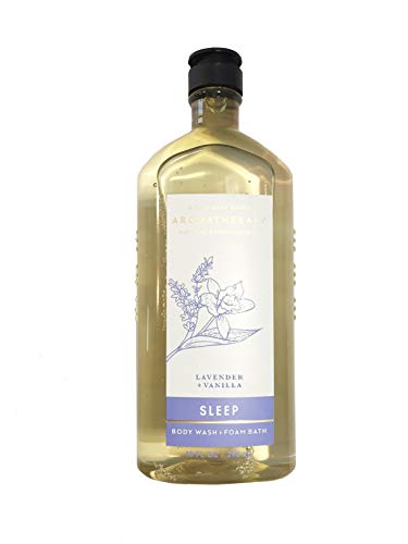 Bath & Body Works Aromatherapy Sleep - 라벤더 + Vanilla Wash Foam 10 Fl Oz