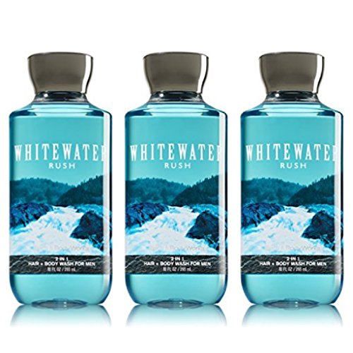 Lot 3 Bath & Body Works Whitewater Rush 2 1 헤어 Wash Men