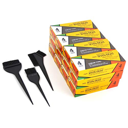 12 PCS PAON SEVEN-EIGHT CREAMY TYPE 헤어 COLOR NATURAL BROWN #4