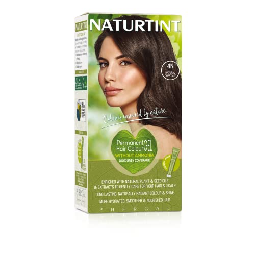Naturtint 헤어 Color Permanent 4N Natural Chestnut 5.28 Ounce