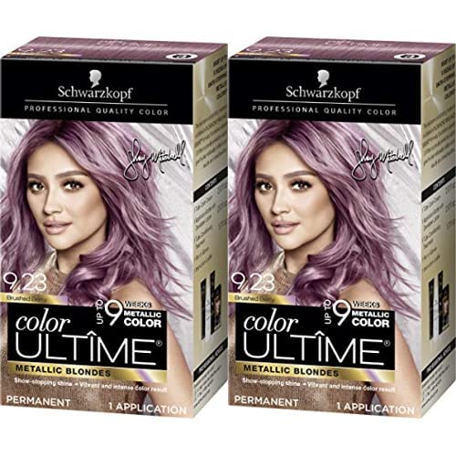 슈바르츠코프 Color Ultime Metallic Permanent 헤어 Cream 9.23 Brushed Berry