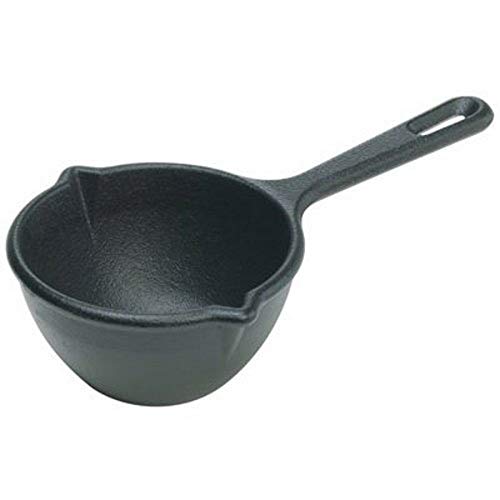 소스류 멜팅 냄비 Lodge LMP3 Cast Iron Melting Pot, Pre-Seasoned, 15-Ounce