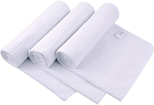 SUNLAND Microfiber 스포츠 Workout Towels Fast Drying Fitness Sweat Men & 여성 경량 Multi-Purpose 체육관 Exercise 3팩 16Inch x 32Inch