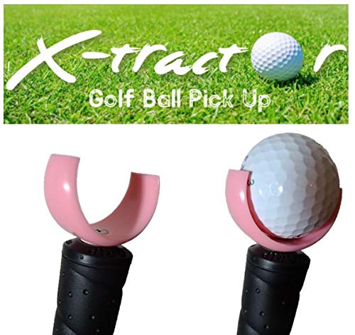 X-Tractor - 골프 Ball Pick Up Tool Pink
