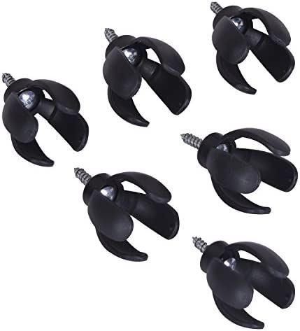 Baitaihem 6 PCs 골프 Ball Pick Up Retriever Grabber Claw Sucker Tool