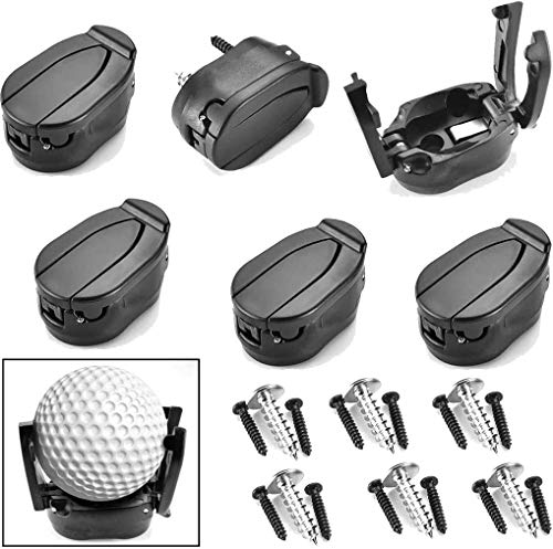 Brccee AC 6 PCs 골프 Ball Pick Up Retriever Grabber Claw Sucker Tool 미니 접이식 Plastic Accessories