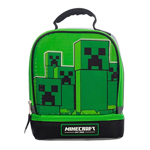 마인크래프트 도시락가방 런치백 Minecraft Video Game Green Lunch Box Set
