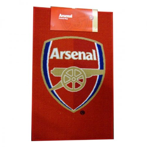 Arsenal FC Rug Red Crest F.C.