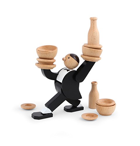 컬크랜드 쌓기 보드게임 웨이터에게 팁을 주지 마세요 Kikkerland Dont Tip Waiter Stacking Game