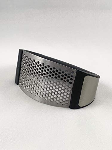 집들이선물 생강 마늘다지기 FLC Pro Garlic Press &ndash Stainless steel rocker design - professional quality garlic presser &ndash dishwasher safe &ndash easy clean &ndash large capacity &ndash durable &ndash ergonomic comfort for arthritic hands &