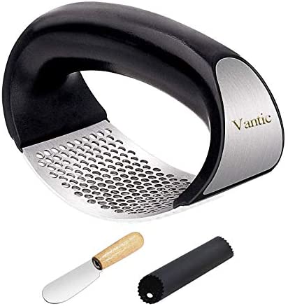 집들이선물 생강 마늘다지기 색상 택1 Vantic Garlic Press Rocker - Stainless Steel Garlic Mincer Crusher and Peeler
