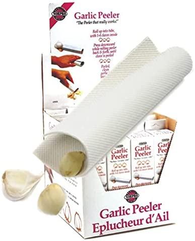 Norpro Garlic Peeler, 1-Pack, Cream