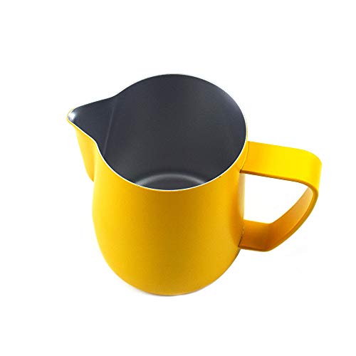 밀크저그 용량/색상 택1 MIGHTYDUTY Milk Jug Stainless Steel Milk Pitcher 350/600 ml Milk Frother Cup Coffee Maker Jug Frother Cup for Cappuccino and Latté