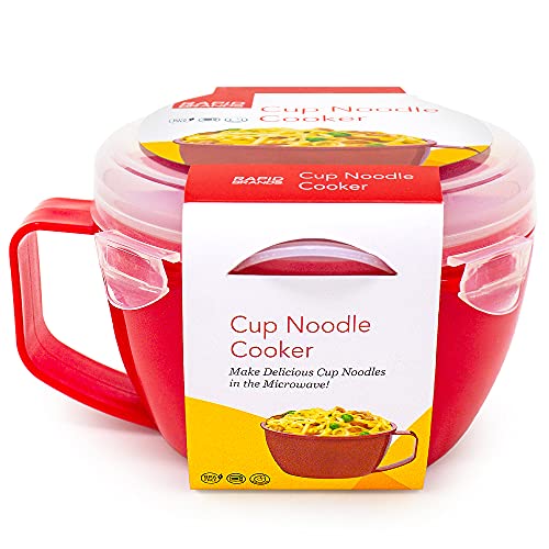 스프볼 스프머그 단품 Rapid Noodle/Soup Bowl Microwave Soup & Noodles Minutes Perfect Dorm Small Kitchen Office Dishwasher-Safe Microwaveable BPA-Free