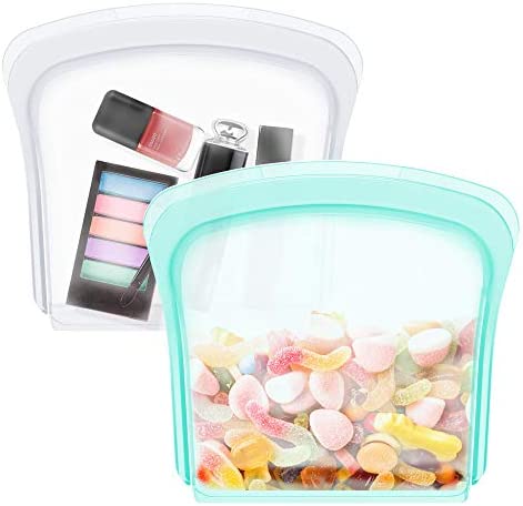 집들이선물 실리콘 밀폐용기 세트 옵션 택1 ( 수량 확인하세요 ) Reusable Snack Bag set