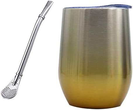 모던 스테인레스 마테차 컵 세트 색상 택1 Modern Stainless Steel Yerba Mate Gourd Set